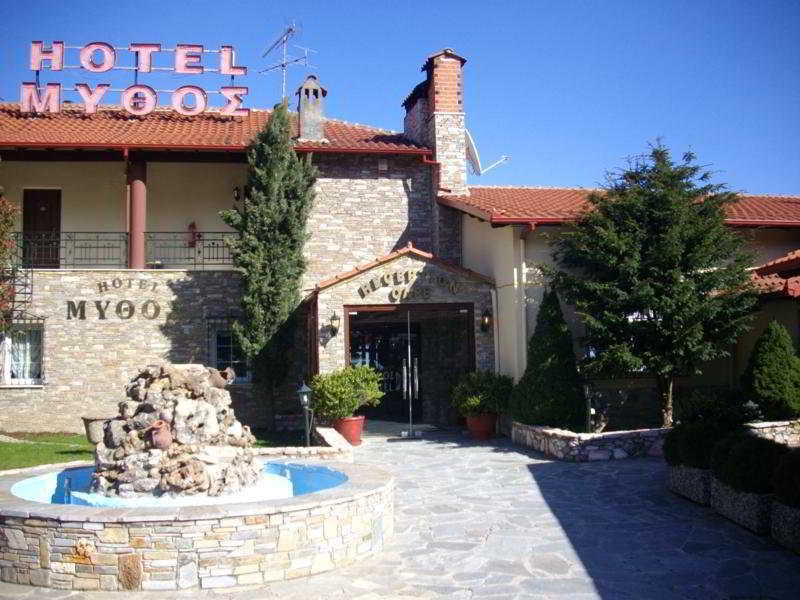 Mythos Hotell Elatókhori Eksteriør bilde